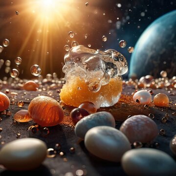 planet in space