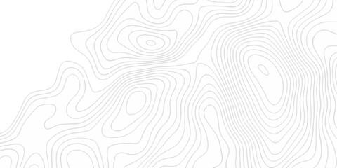 Abstract topography pattern seamless lines sea map modern design white background. Abstract digital topographic contour map concept space geometric strip grid line. Natural discovery of maps. © coal digger