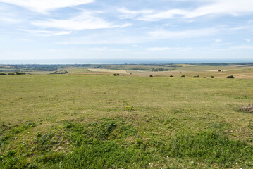 Fototapeta premium South Downs near Brighton, England.