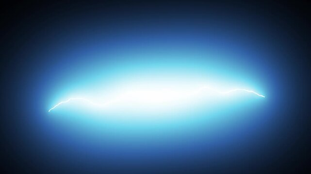 Electric blue lightning strike flashing, comic style energy storm overlay elements, hand drawn neon electric boom burst fx, bright electric lightning strike effect on black screen. 4k video