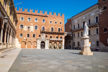 Historic Palaces at Piazza dei Signori in Verona, Italy © Plamen Petrov