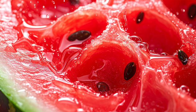 Fresh Watermelon Close Up