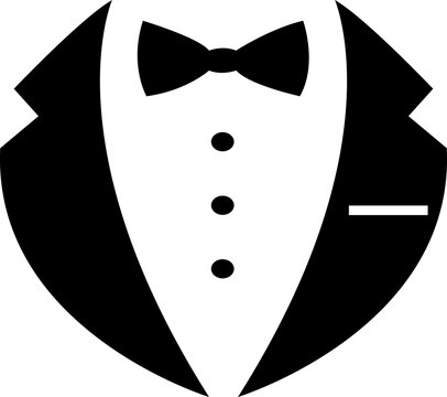 Formal Tuxedo Suit Icon