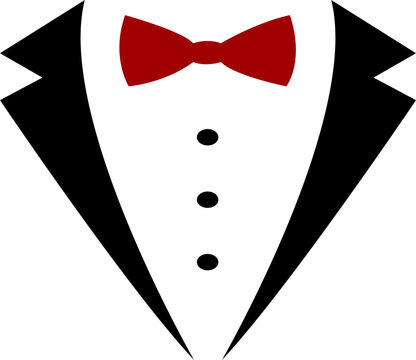 Formal Tuxedo Bow Tie
