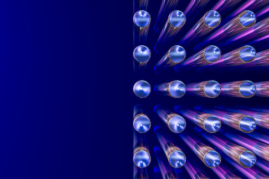3D Glass Crystal Pattern