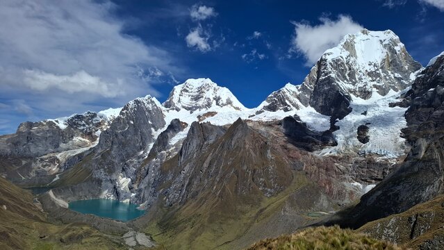 Uno de los mejores miradores del Circuito de Huayhuash, segundo d&iacute;a de caminata