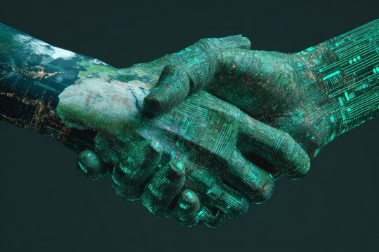 Sustaining peace through art: hands holding our world in chalk.