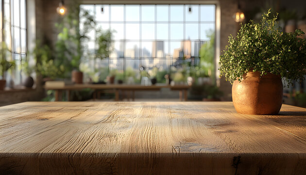 Ultra Realistic 3D Render of Minimalist Empty Home Office with Soft Natural Light and Modern Productivity Workspace
