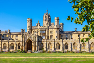 Fototapeta premium St John's College. Cambridge, England