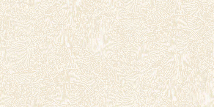 Abstract Cream Textured Fan Pattern Background