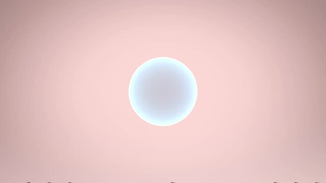 Essence Drop Falls on Damaged Skin Cells, Smooth The Surface with Glowing Light Circle Effect - 3d 4k Animation (3840 X 2160 px)