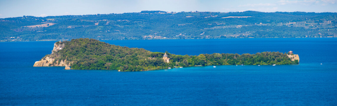 Italia, Lazio, Viterbo, il lago di Bolsena
