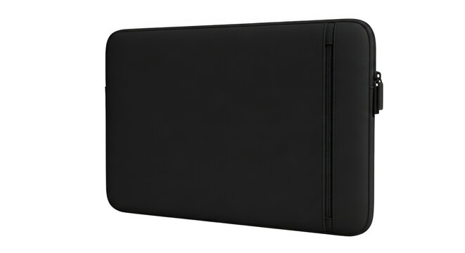 Compact black leather bi fold wallet minimalist design
