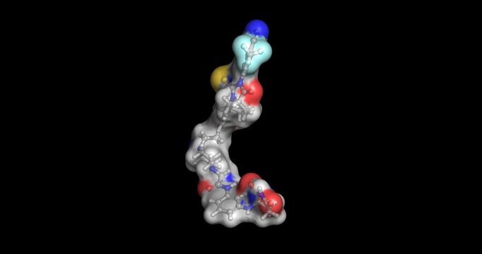 Gridegalutamide, targeted PROTAC androgen receptor degrader for advanced prostate cancer treatment, catalytic molecule eliminating hormone receptors to overcome drug resistance, 3D molecule spinning, 