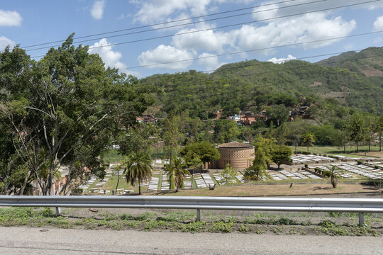 Miranda, Venezuela. Metropolitan Cemetery. Jewish Culture Burial Area
