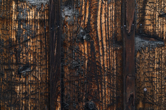 Charred Shou Sugi Ban Japanese Timber