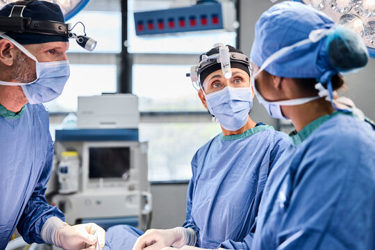 Surgeons in Surgery Room
