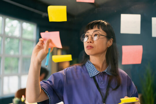 Organizing Ideas with Sticky Notes
