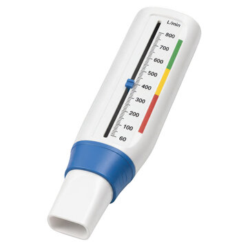 Peak Flow Meter Device for Asthma and Lung Function Testing