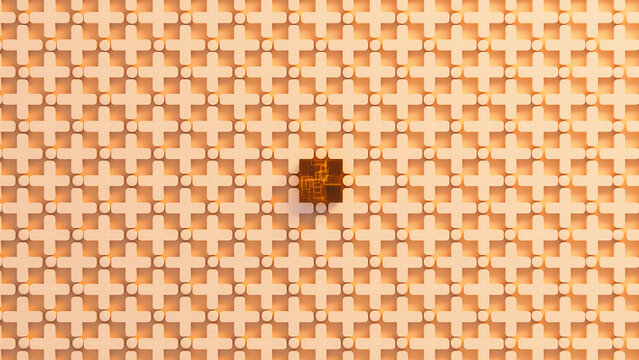 Background of a geometric shapes make a unique tech design abstract