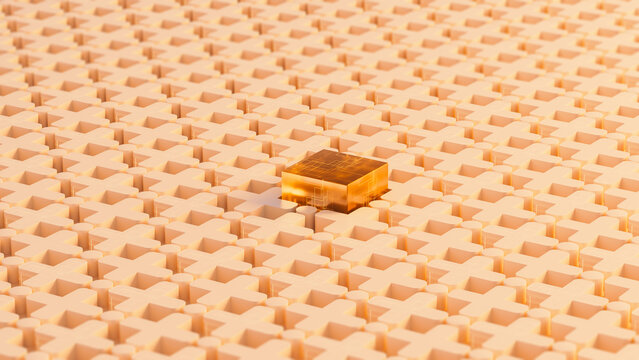 Background of a geometric shapes make a unique tech design abstract