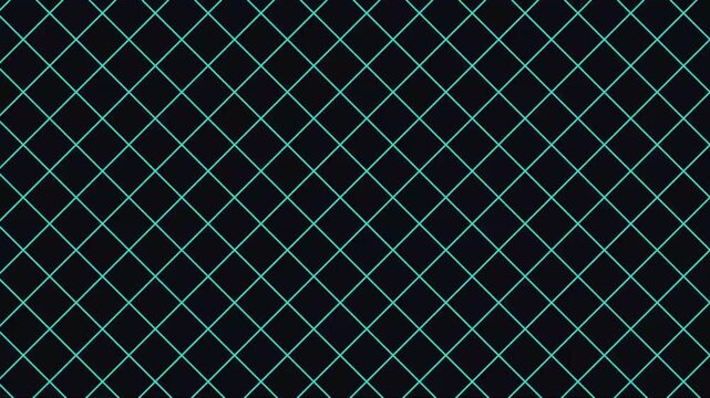 Grid pattern consists of intersecting diagonal lines forming a uniform diamond lattice design.