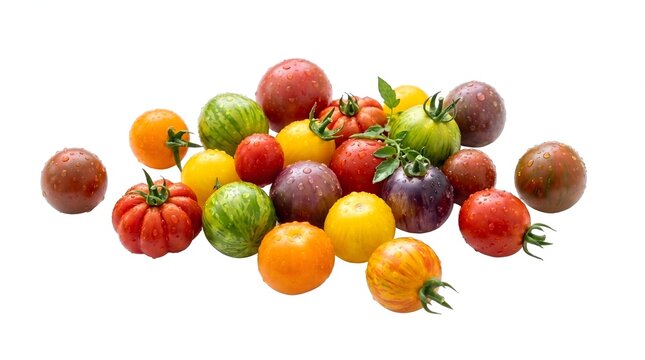 Colorful Heirloom Tomatoes