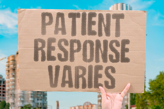 "Patient Response Varies" Individual differences lead to different treatment outcomes. VARIATION. INDIVIDUAL. PREDICTION. HETEROGENEITY. PERSONAL.