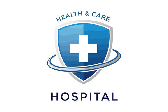 Health & Care Hospital Shield Logo