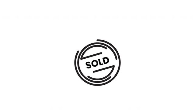 Black circular stamp suitable for logos, branding, certificates. Monochrome vector icon on white background for elegant designs. Versatile and professional.