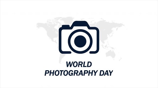 photography world day camera logo