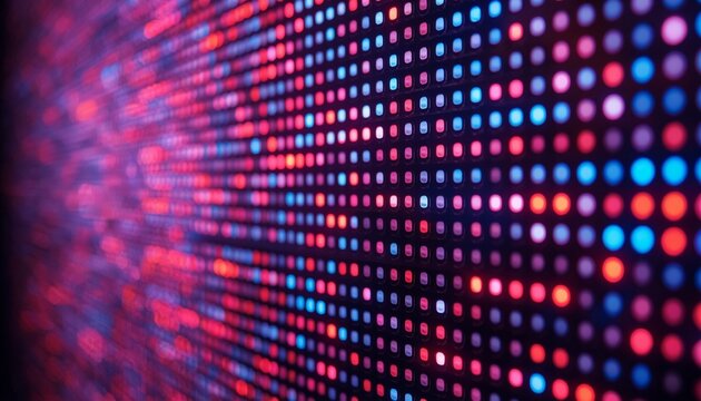 LED screen texture abstract background close up