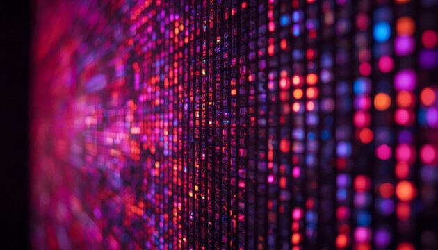 LED screen texture abstract background close up