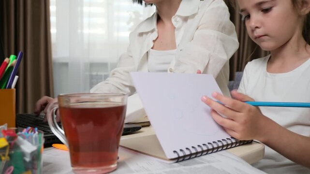 Flexible Work Arrangement for Parent Working from Home with Child