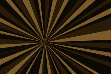 Obraz premium Abstract sunburst background design featuring dark brown and light brown radiating sun rays 