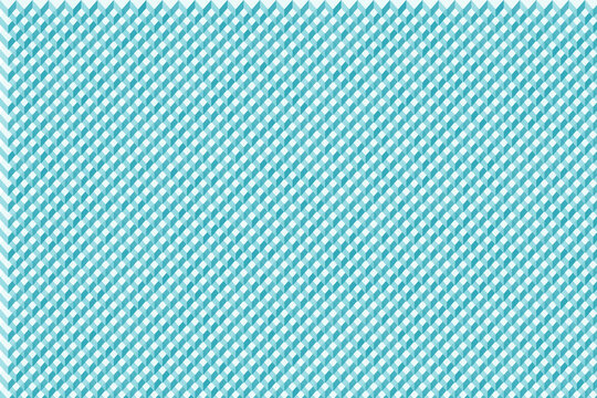 Abstract geometric background pattern with repeating light blue isometric cubes and white lines 