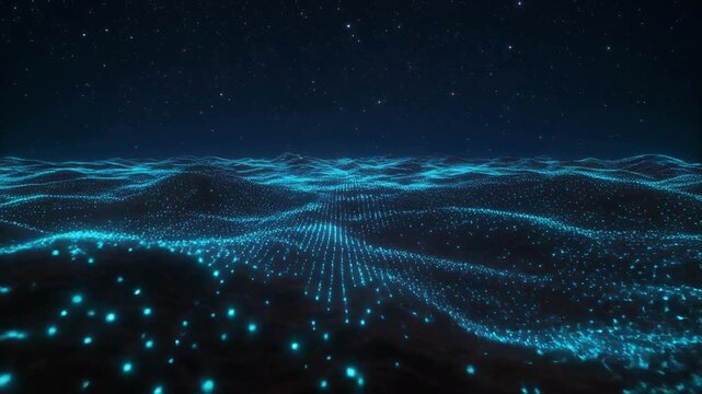 Underwater jellyfish bioluminescence in deep ocean currents
