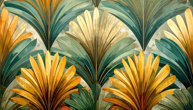 yellow and green leaves