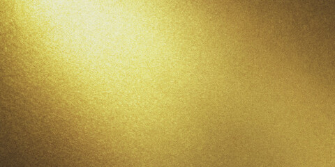 Fototapeta premium Gold glitter texture background. Sparkling metallic surface with bright light reflection.