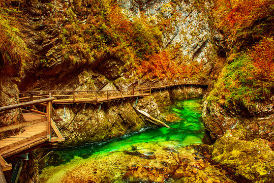 Vintgar gorge, Slovenia