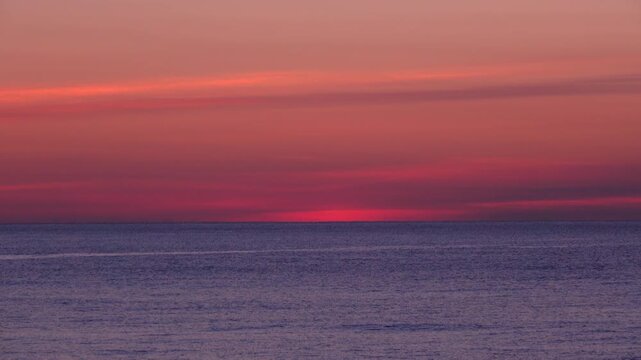 朝の海（太平洋）