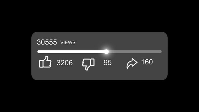 An online video reaching 55k views on a streaming website version. 4k