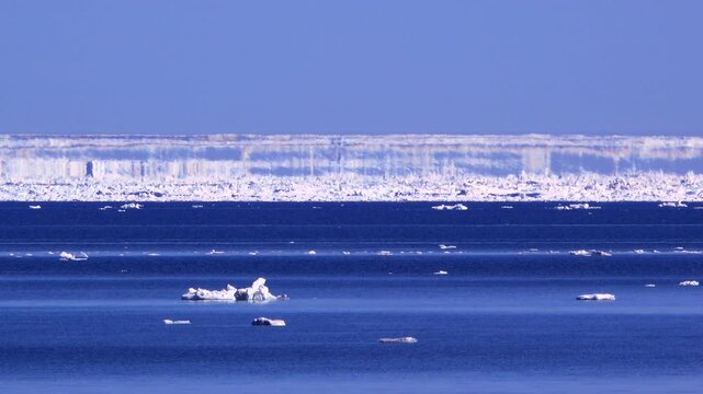 幻氷（蜃気楼）と流氷とオホーツク海