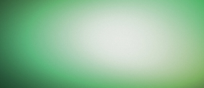 Abstrakter gr&uuml;ner Farbverlauf-Hintergrund mit k&ouml;rniger Rauschtextur. Weiches verschwommenes Design, ideal f&uuml;r Web-Header, Banner und Pr&auml;sentationen