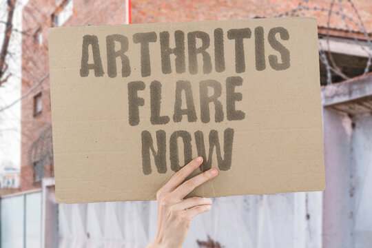 "Arthritis Flare Now" Describe immune-mediated joint inflammation. ARTHRITIS. FLARE. JOINT. PAIN. IMMUNE.