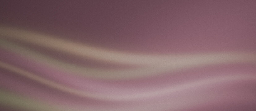 Fundo abstrato em tons de rosa com textura de ru&iacute;do e gradiente suave. Ondas luminosas desfocadas, ideal para cabe&ccedil;alho web, banner e design de interface