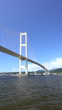室蘭港と白鳥大橋