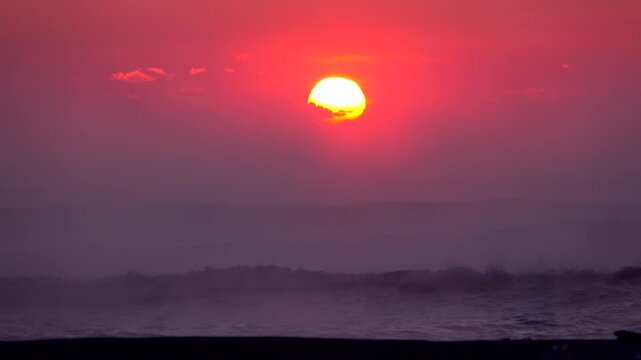 日の出とけあらし　太平洋