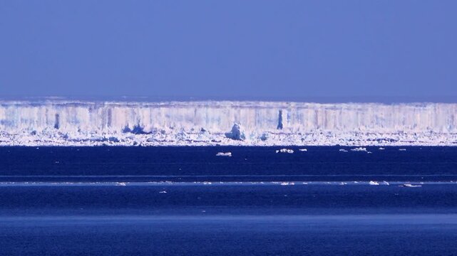 幻氷（蜃気楼）と流氷とオホーツク海