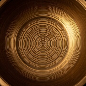 Intricate Patterns Golden Swirls Abstract Pattern